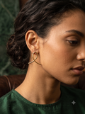 Aurelia Minimalist Ribbon Twist Earrings