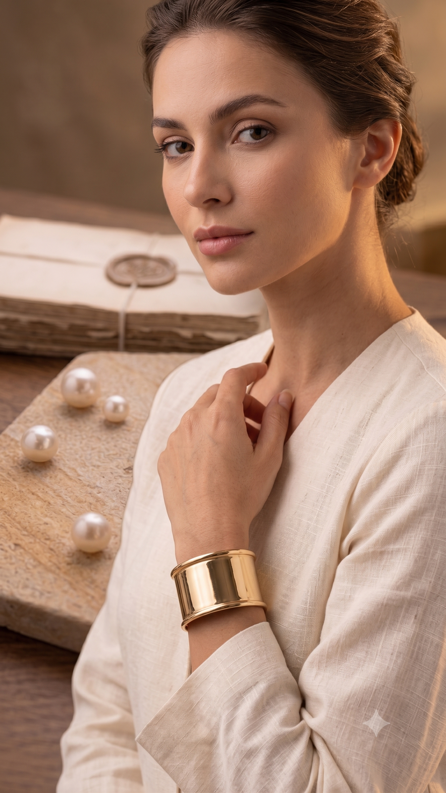 The Royal Gold Cuff Kada