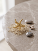 Luxury Gold Marine Starfish Napkin Ring