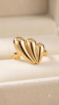 The Vintage Scalloped Statement Ring