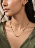 The Elara Contemporary Twisted Bar Mangalsutra