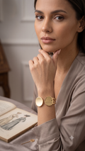 Lumina Modern Architectural Cuff Bracelet