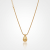Minimalist Gold Dewdrop Necklace