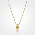 Minimalist Gold Dewdrop Necklace