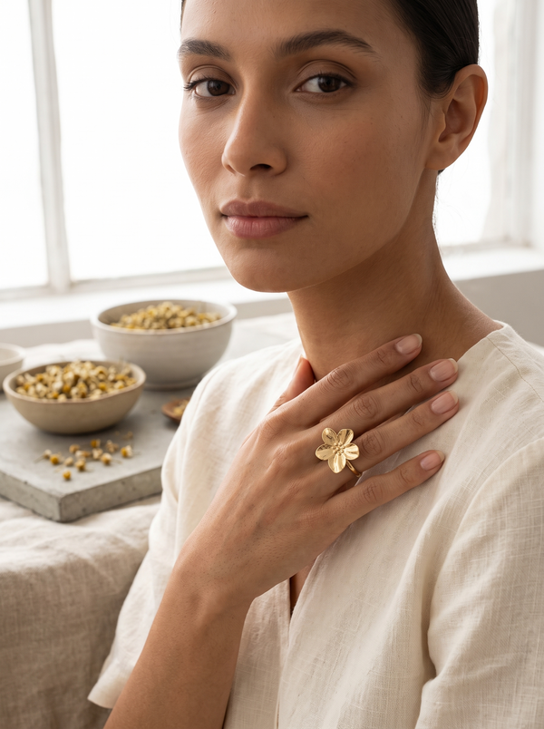 The Aurelia Blossom Ring