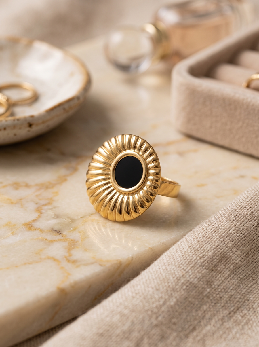 The Soleil Pearl Ring