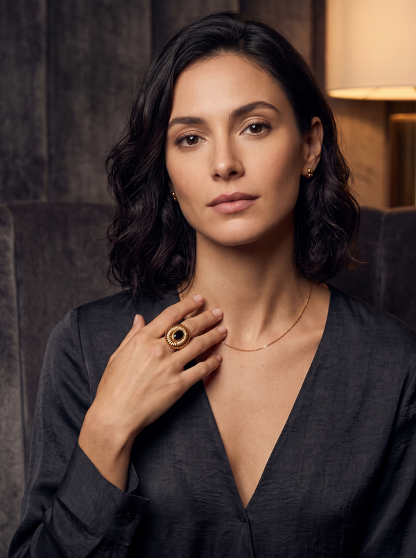 The Soleil Pearl Ring